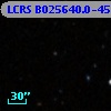 LCRS B025640.0-453817