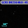 LCRS B025640.8-452242