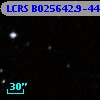 LCRS B025642.9-444256