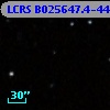 LCRS B025647.4-442507