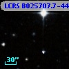 LCRS B025707.7-444057