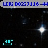 LCRS B025711.8-443940