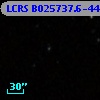 LCRS B025737.6-443649
