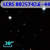 LCRS B025742.6-444309
