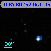 LCRS B025746.4-454005