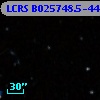 LCRS B025748.5-444822