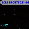 LCRS B025750.6-444110