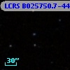 LCRS B025750.7-444043