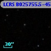 LCRS B025755.5-453942