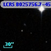 LCRS B025756.7-453701