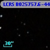 LCRS B025757.6-445730