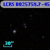 LCRS B025758.7-452317
