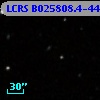 LCRS B025808.4-445243