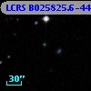 LCRS B025825.6-443110