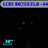 LCRS B025835.0-443432