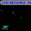 LCRS B025848.8-443547