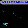 LCRS B025849.8-443535