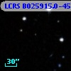 LCRS B025915.0-450353