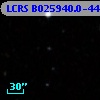 LCRS B025940.0-444943