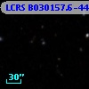 LCRS B030157.6-443423
