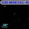 LCRS B030214.1-450624