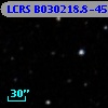 LCRS B030218.8-450413