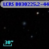 LCRS B030225.2-443502