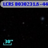 LCRS B030231.8-443518