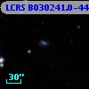 LCRS B030241.0-444747