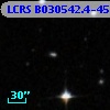 LCRS B030542.4-450341