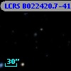 LCRS B022420.7-415415