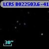 LCRS B022503.6-415846