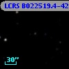 LCRS B022519.4-420044
