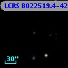 LCRS B022519.4-420427