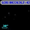 LCRS B022626.7-421541
