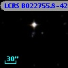 LCRS B022755.8-421827