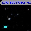 LCRS B022730.6-414424