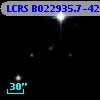 LCRS B022935.7-421242