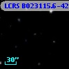 LCRS B023115.6-422640