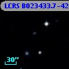 LCRS B023433.7-420254