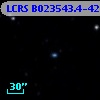 LCRS B023543.4-421309