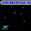 LCRS B023555.6-414605