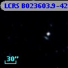 LCRS B023603.9-421314