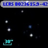 LCRS B023615.9-421903