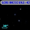 LCRS B023219.5-420758