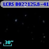 LCRS B022125.8-412033