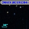 2MASX J02191204-3927205