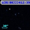 LCRS B022241.5-390833