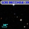 LCRS B022343.6-391049