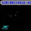 LCRS B022442.6-412330
